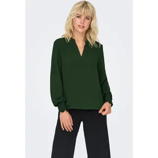 Only Onlmette V-Neck LS Smock Top Grün XL
