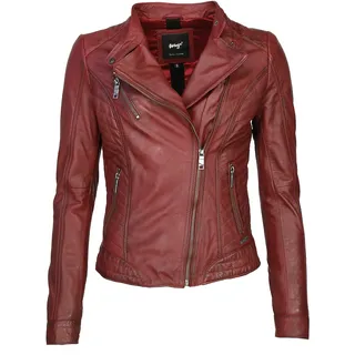 Maze Kurzjacke »Lederjacke Sally«, rot