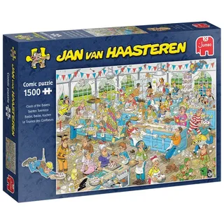 JUMBO Spiele Jan van Haasteren Backe, Backe, Kuchen 1500 Teile Puzzle