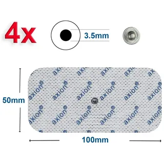 Axion TENS EMS Elektroden Elektroden 10x5 cm