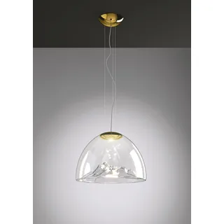 Einzigartige LED-Hängeleuchte Mountain View Axo Light - Kristall/Gold
