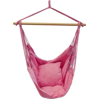 Hängesessel FAIO, altrosa, 100 x 130 cm, gepolstert, 120 kg Tragfähigkeit - Rosa