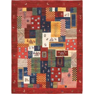 Cazaris Orientteppich , Multicolor , Textil , Abstraktes , rechteckig , 250x350 cm , in verschiedenen Größen erhältlich , Teppiche und Böden, Teppiche, Orientteppiche