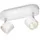 LED-Deckenstrahler 2er oval weiß Aluminium