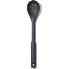 OXO GG SILICONE SLOTTED SPOON - PEPPERCORN