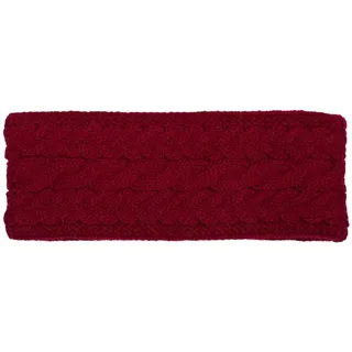 Stylebreaker Strick Stirnband Bordeaux-Rot