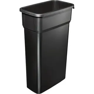 Wertstoffsammler 70l H730xB490xT290mm schwarz - Schwarz