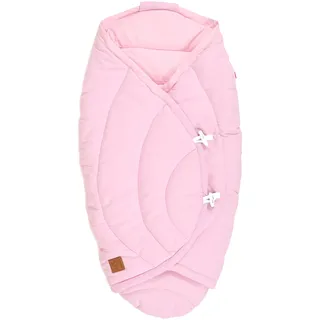 Kaiser 6536821 Sommer Einschlagdecke Carl Melange, Fb. rosa Melange, Perfekt für warme Tage geeignet, 0-12 Monate