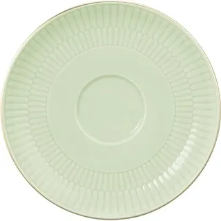 Seltmann Weiden Amina seladon/Goldrand Kombi-Untertasse groß 16 cm
