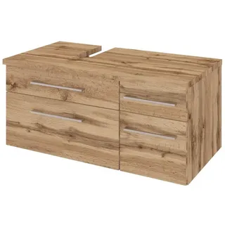 Held Waschtischunterschrank 90 x 41 x 47 cm Braun