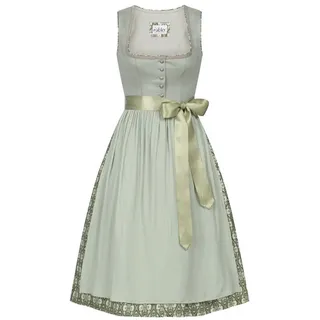 Nübler Midi Dirndl Gloria, Grün, Gr. 38