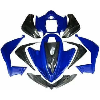 Plastik Set blau/ schwarz Typ 3 ATV Quad 150-250 cc u.a. Jingling Bashan