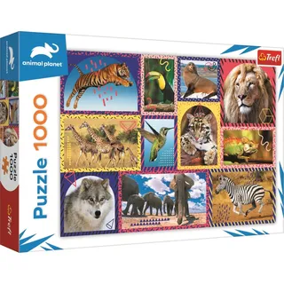 Trefl Puzzle Animal Planet: Divoká píroda 1000 Teile,