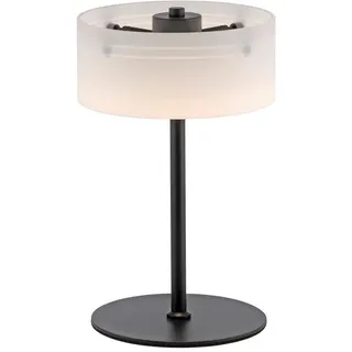 Led-Tischleuchte , Schwarz , Metall, Kunststoff, Glas , 20x33x20 cm , Nur In Filialen Erhältlich