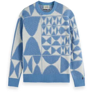 Scotch & Soda Textured Jacquard Crewneck