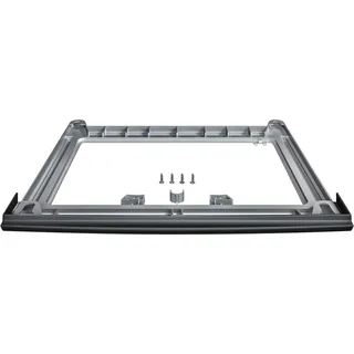Bosch WTZ2741C Zubehör für Wäschepflege, Verbindungssatz für platzsparendes übereinander Aufstellen von Waschmaschinen und Trocknern