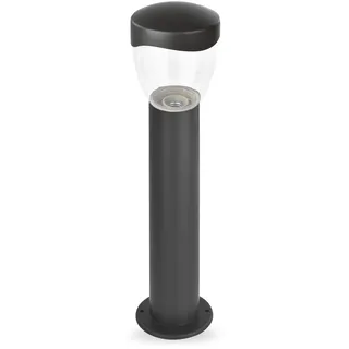 EMOS ARTEO für Garten mit E27 Fassung, wasserdichte Wegeleuchte für E27-Birne max. 15 W aus Edelstahl, zur Bodenbefestigung,