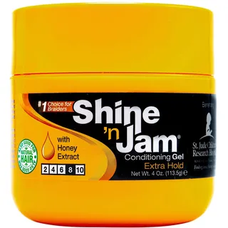 shine 'n jam Proam Ampro Shine 'n Jam Konditionierungsgel, extra haltbar, 4 Oz