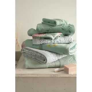 Pip Studio Les Fleurs Handtuchset 30 x 50 cm blau 3 St.