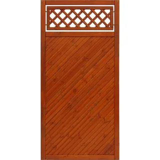 Sichtschutzzaun Toulon 180 cm x 90 cm Teak