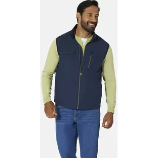 Funktionsweste JAN VANDERSTORM "Outdoorweste TJORM", Herren, Gr. 58, blau (dunkelblau), Obermaterial: 100% Polyester COOLMAX PES(Coolmax)., Westen Funktionsweste