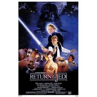 ERIK Verlage Gruppe GPE Palmtop Environment 4675 Star Wars Return of the Jedi One Sheet Poster, 61 x 91,5 cm