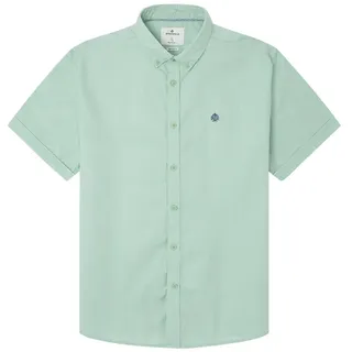 SPRINGFIELD Reconder Hemd mit geradem Schnitt, aus Baumwolle, für Herren, Kräutergrün, L