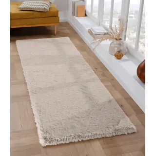 OTTO home Rabbit Fellteppich 80 x 250 cm Beige