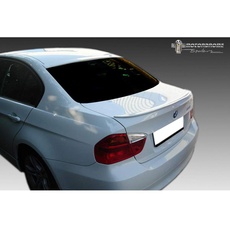 AUTO-STYLE Heckspoilerlippe kompatibel mit BMW 3er E90 Limousine 2005-2012 (PU)