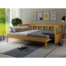 Bild Daybett »"AIRA" skandinavisches Design, ideal fürs Jugend- oder Gästezimmer«, honigfarben, , 775748-0