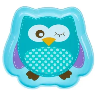 Akuku Feeding plate OWL