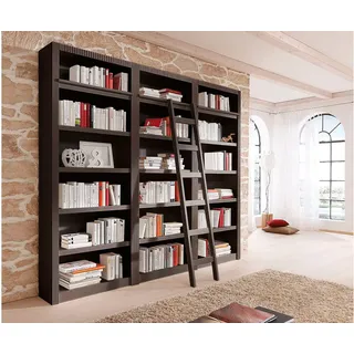 OTTO home Bücherwand Bergen 244,5 x 27 x 213 cm Braun