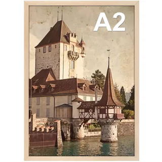 ditwis Bilderrahmen Aluminium grau 42x59,4 cm 2er Set