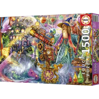 Educa Educa, Fantastisches Puzzle 1500 Teile Zauberspruch, Bunt