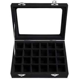 UNIQ Schmuckbox - Velours Schwarz