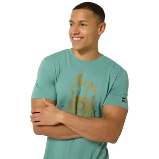 super.natural Mr Crab Tee lagoon green/various (92H) L