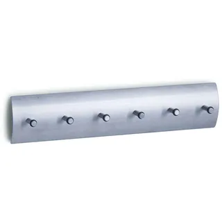 Zeller Schlüsselbrett silber mit 6 Haken