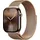 Watch 10 GPS + Cellular 46 mm Titangehäuse Gold Milanese Armband Gold M/L