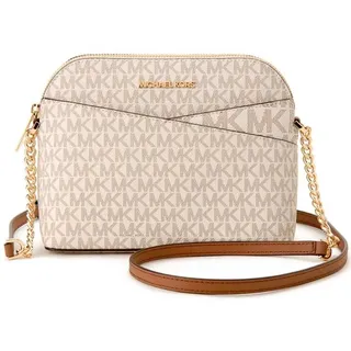 Michael Kors Medium Crossbody Leather Vanilla/White