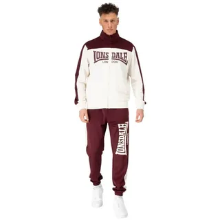 Lonsdale Trainingsanzug Trainingsanzug Lonsdale Holmbury (2-tlg) rot S (44/46)