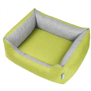 LUBEN Sofa Roma, Grün, L, Schwarz
