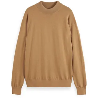 Scotch & Soda Herren Strickpullover CORE - DROPPED SHOULDER MOCK NECK Pullover