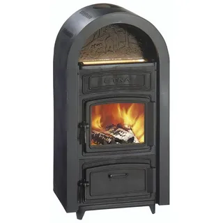Kaminofen / Werkstattofen Wamsler Hüttenofen Etna Guss schwarz 9 kW
