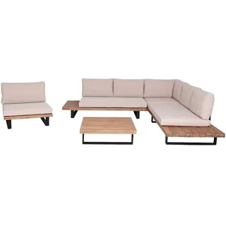 Mendler Lounge-Set 7-tlg. Beige
