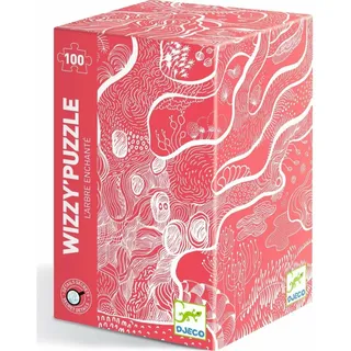 DJECO Magisches Lupenpuzzle Zauberbaum 100 Teile