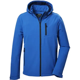killtec Herren Softshelljacke/Outdoorjacke mit abzippbarer Kapuze KOW 92 MN SFTSHLL JCKT, blau, XL, 41829-000