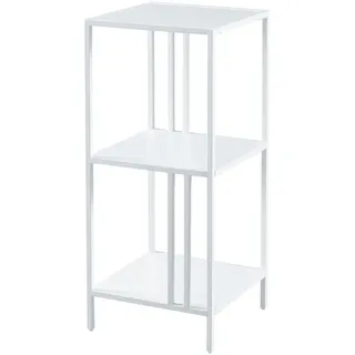 [en.casa] Kumlinge Standregal 80 x 35 x 35 cm Weiß