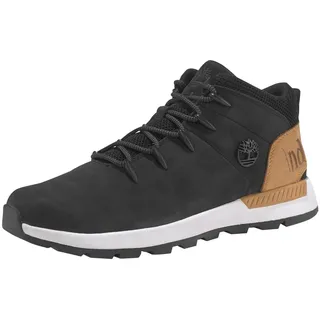 Sprint Trekker Mid Herren Black Nubuck/Wheat 43