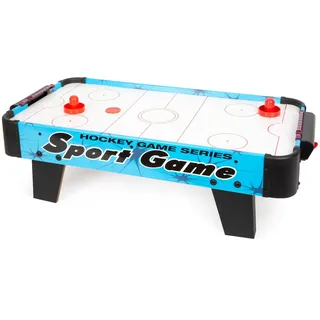 Small Foot Company small Foot Air-Hockey Champion, kompakter Tischaufleger für Speedhockey, mit Puck, ab 5 Jahren, 12445, ca. 69 x 36 x 21 cm