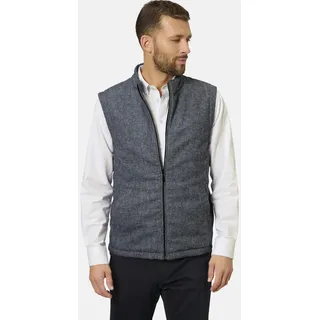 Funktionsweste BABISTA "Weste FIOREZOTTO", Herren, Gr. 50, grau (grau melange), Obermaterial: 90% Polyester COOLMAX PES(Coolmax). 10% Wolle mw., Westen Funktionsweste